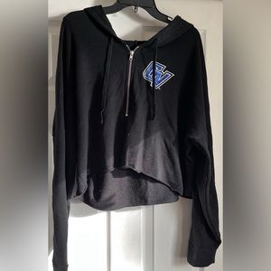 PINK- Victoria’s Secret GVSU Crop Top Sweatshirt